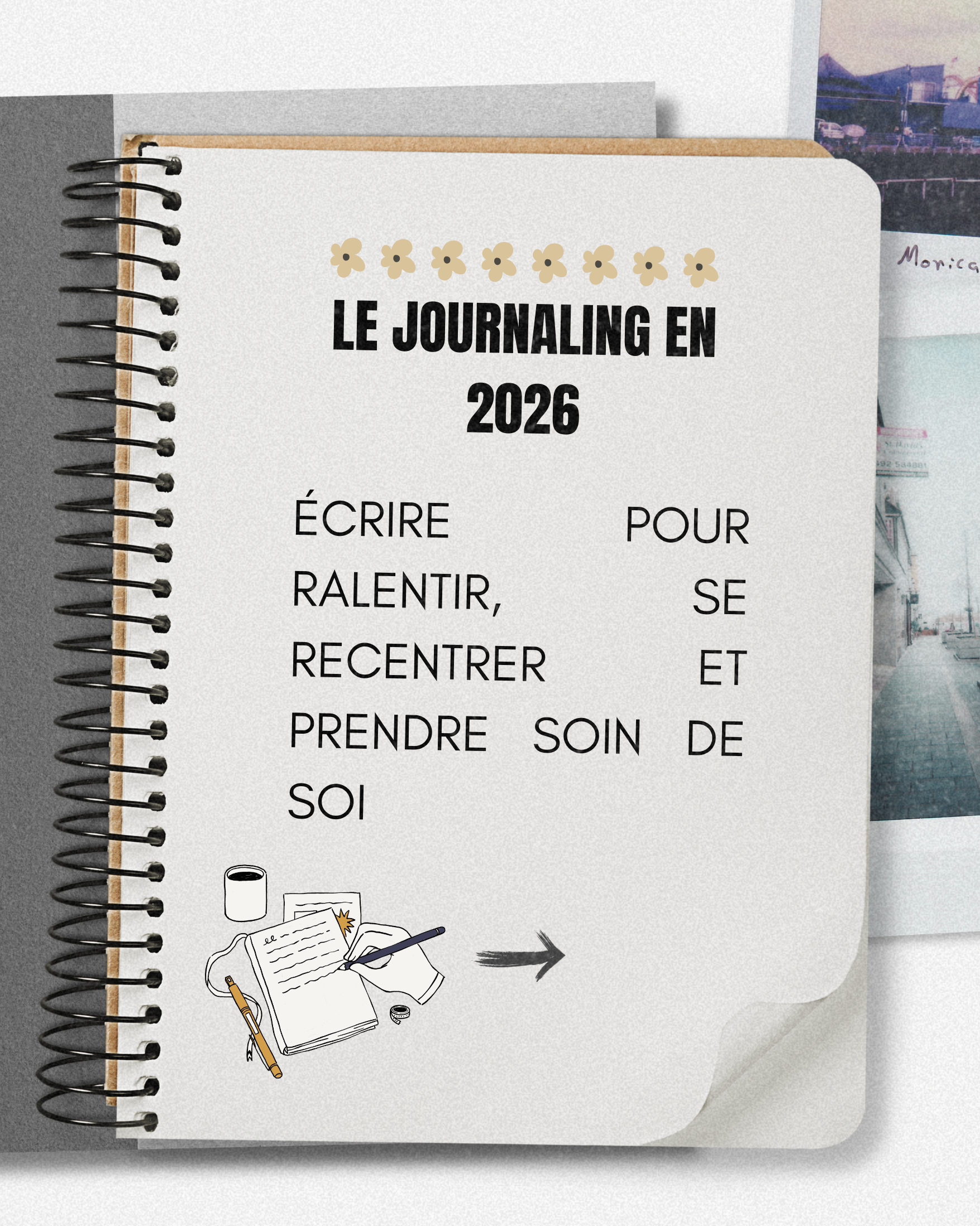 Le journaling en 2026 : écrire pour ralentir, se recentrer et prendre soin de soi