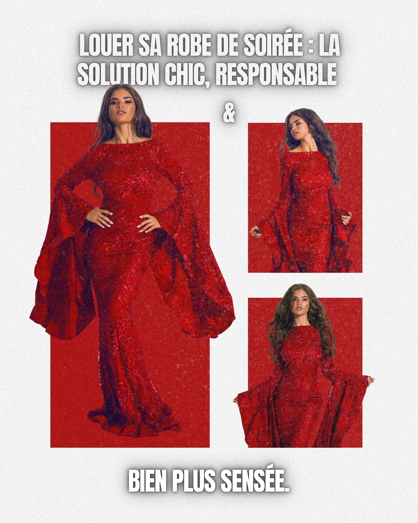 Louer sa robe de soir&eacute;e, c&rsquo;est chic, responsable et malin 👗
D&eacute;couvrez nos adresses et conseils pour briller sans culpabilit&eacute; en cette saison des f&ecirc;tes. 

Quelques adresses &agrave; tester afin de trouver votre procha