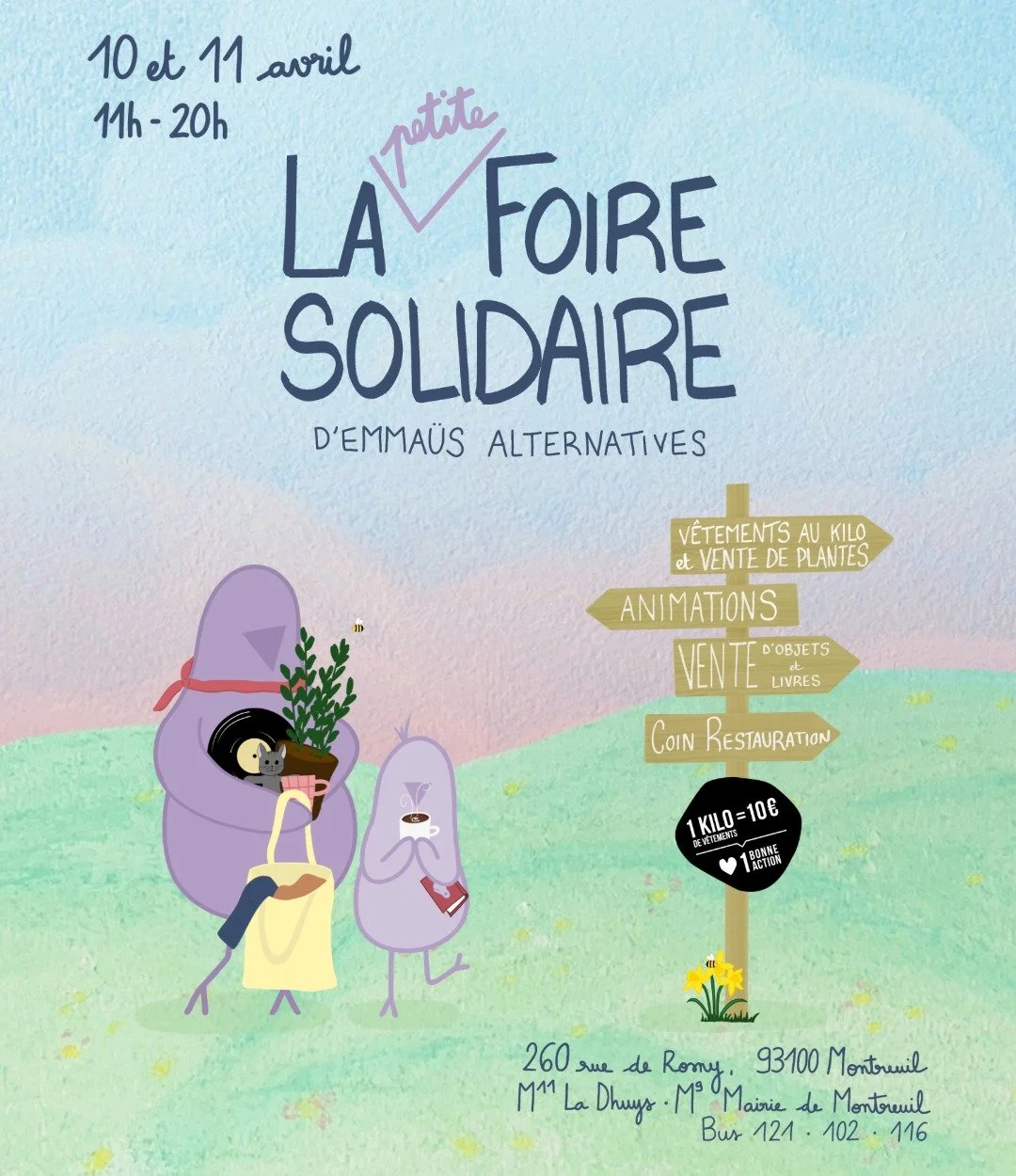 La Petite Foire Solidaire d'EMMAUS ALTERNATIVES