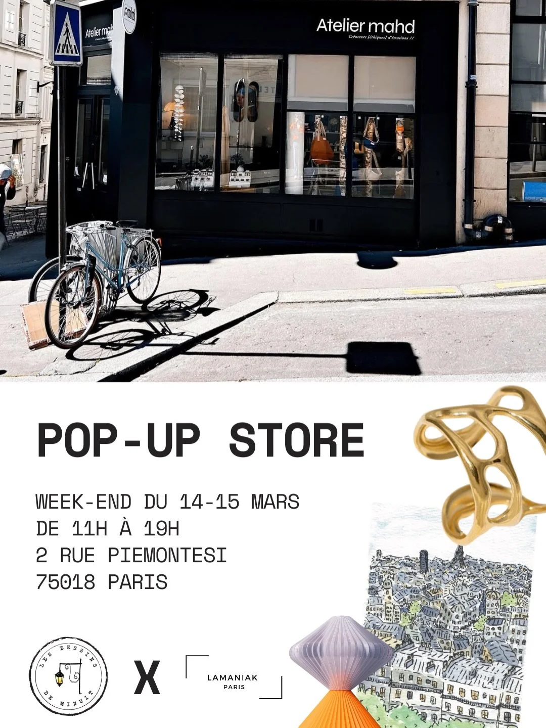 Pop up LAMANIAK Paris