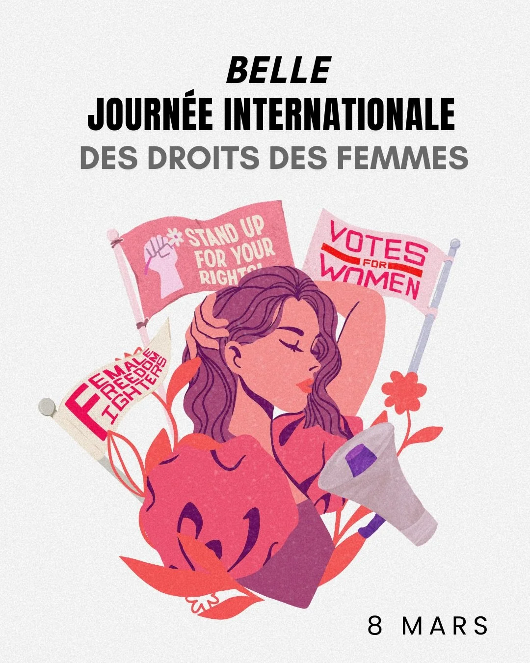 Aujourd&rsquo;hui, on c&eacute;l&egrave;bre les femmes !
Leur force, leur cr&eacute;ativit&eacute;, leur courage et leurs r&ecirc;ves.

💬 Dis-nous en commentaire :
Quelle femme t&rsquo;inspire le plus dans ta vie ?

Tag une femme incroyable pour lui