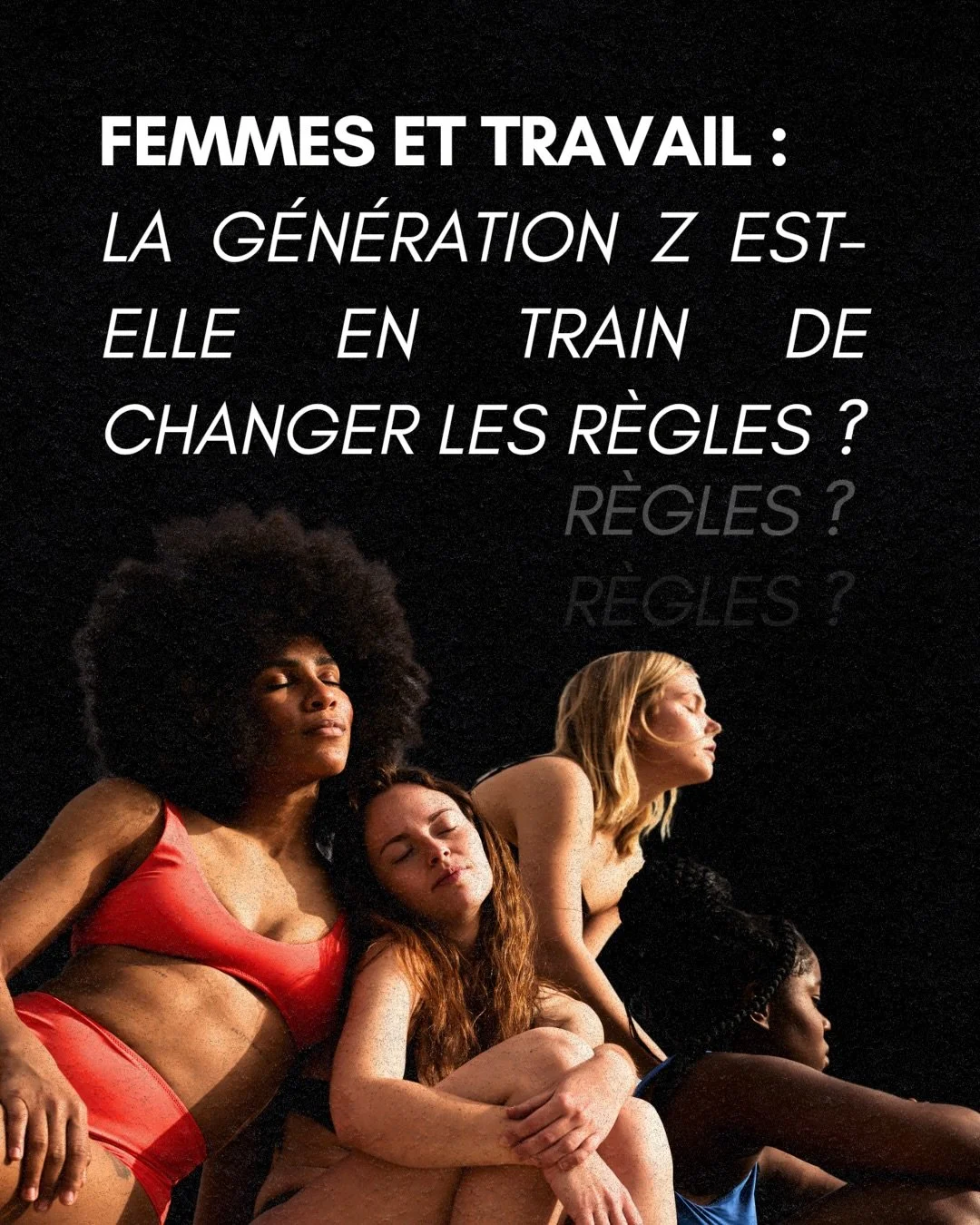 La Gen Z ne se contente plus d&rsquo;attendre que les choses changent.

Elle change les r&egrave;gles.
Elle parle plus fort.
Elle revendique sa place.
Elle red&eacute;finit ce que signifie &ecirc;tre une femme aujourd&rsquo;hui.

Une g&eacute;n&eacut