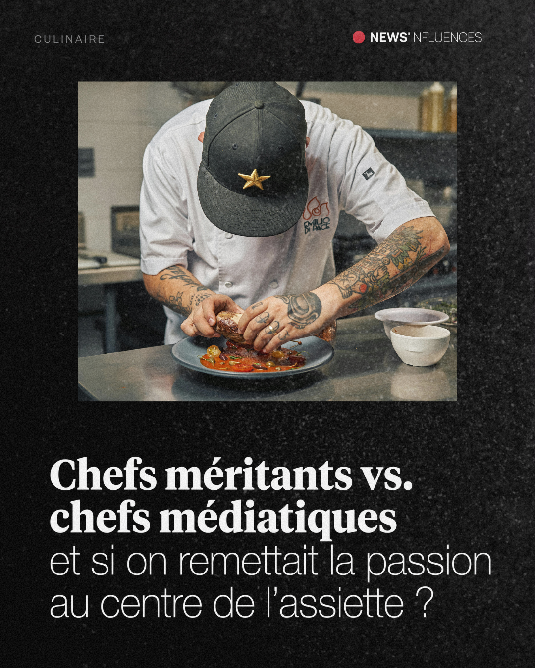 Chefs méritants vs. chefs médiatiques : et si on remettait la passion au centre de l'assiette ?