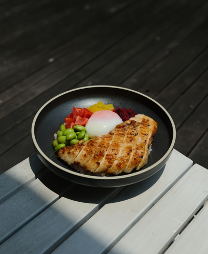 Healthy Chicken Grain Bowl