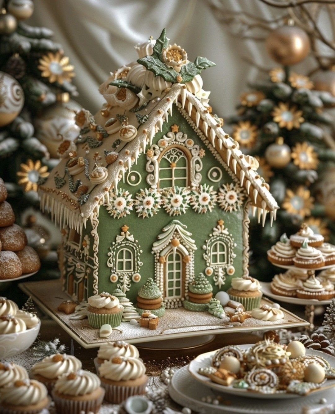 Gingerbread Season. The House. 