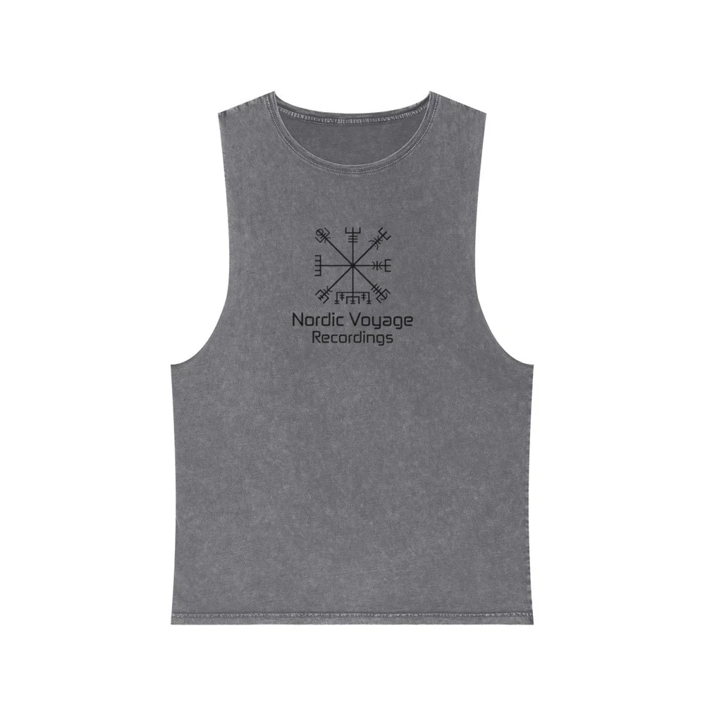 Nordic Voyage Unisex Stonewash Tank Top — Nordic Voyage Shop