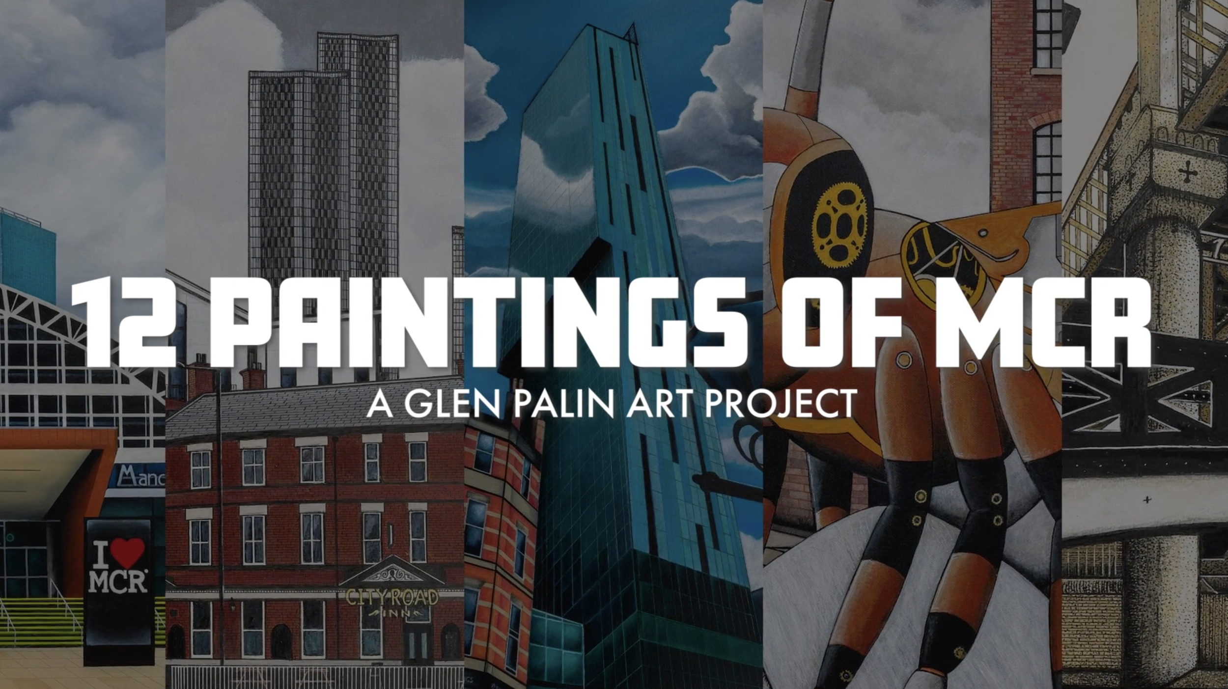 12 PAINTINGS OF MCR