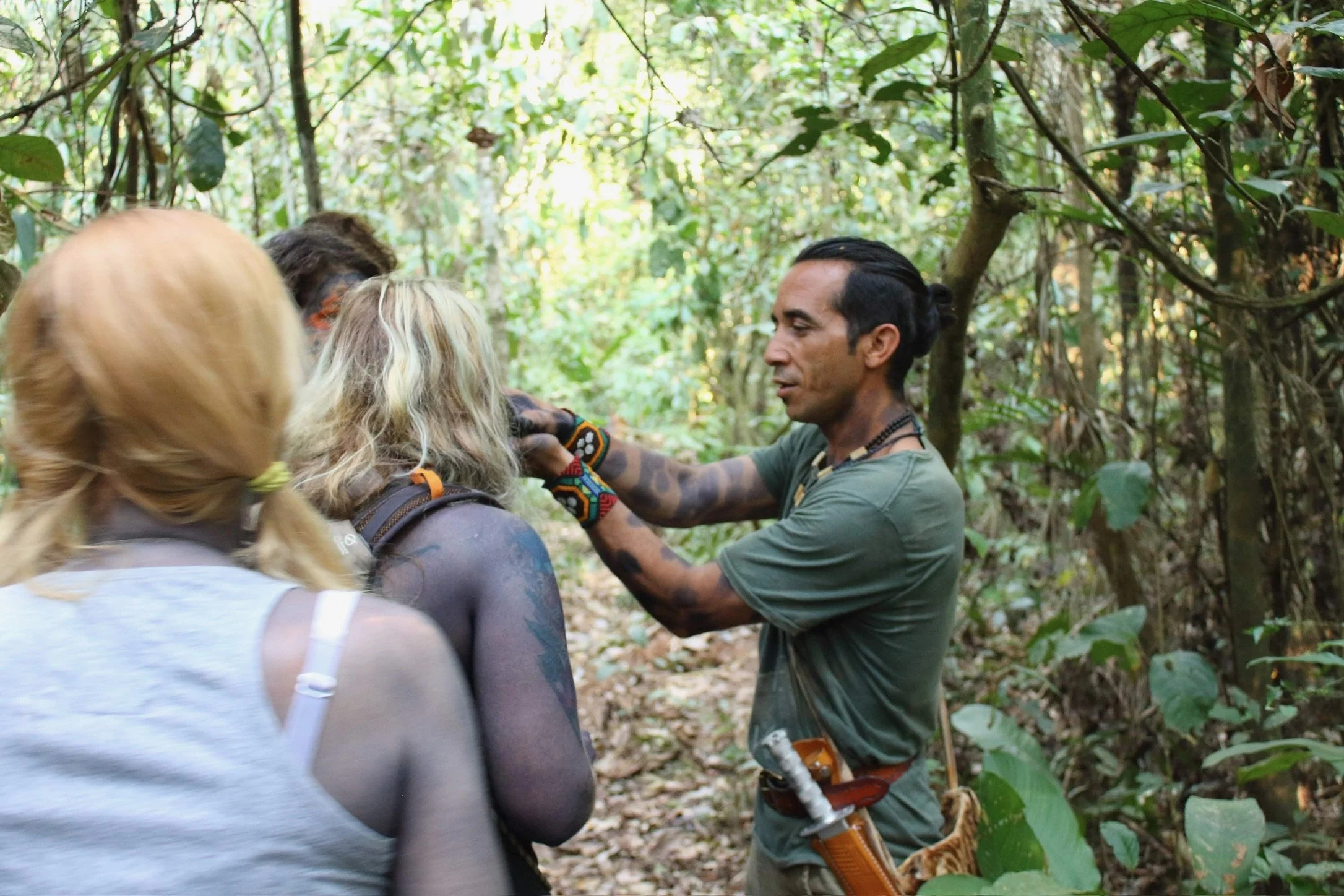 People smelling the plants.JPG