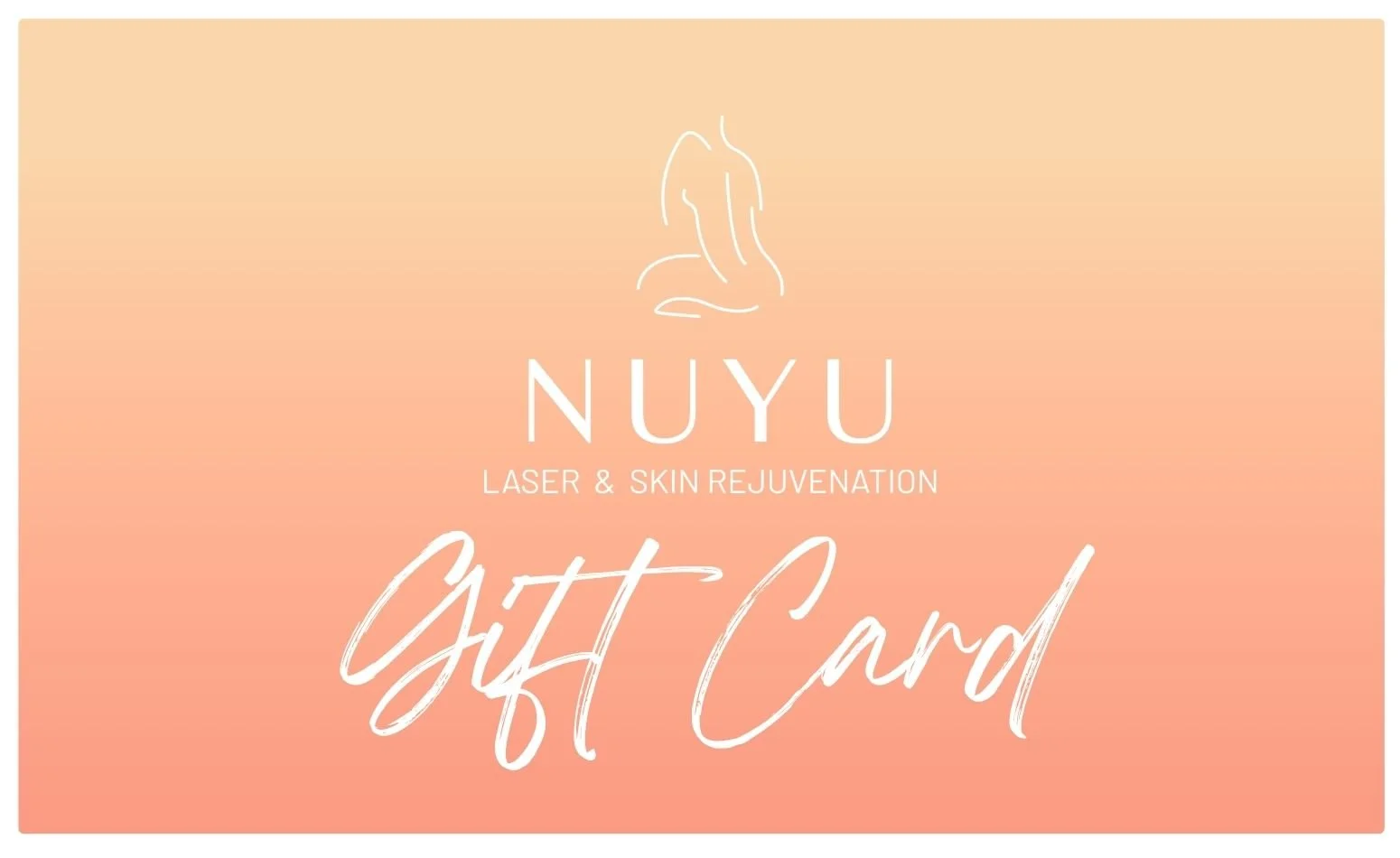 NUYU Laser and Skin Rejuvenation gift cards for laser hair removal and skincare treatments in Belleville, Ontario