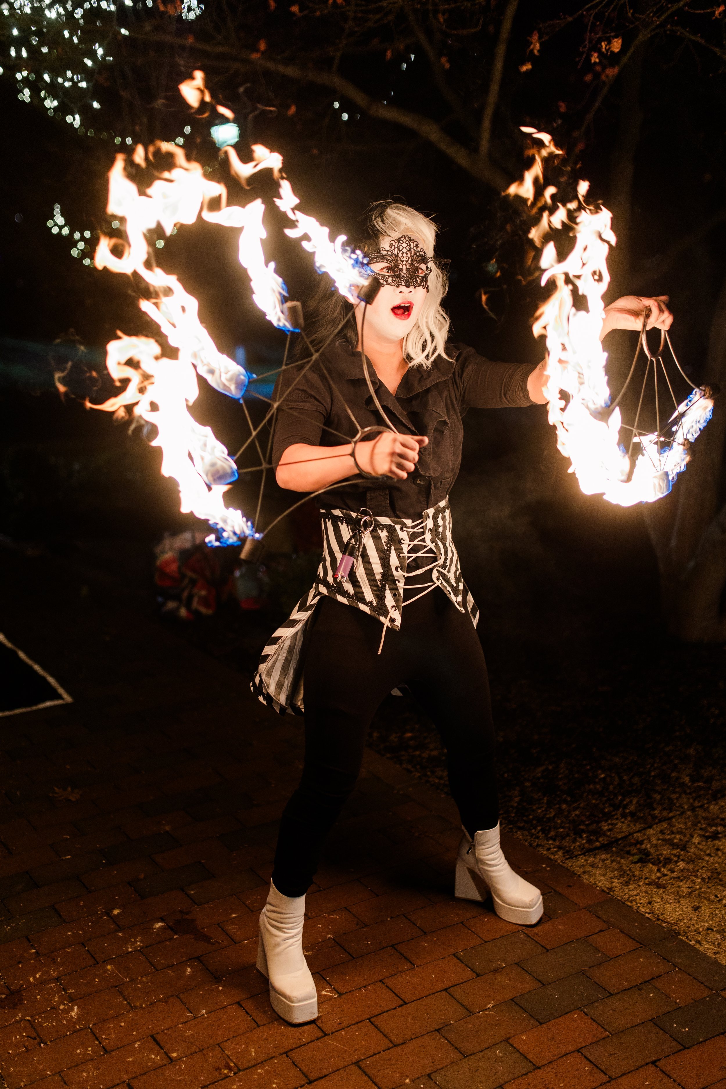 This was for a performance for Prema Designs at Jeffrey Mansion in Columbus, Ohio.