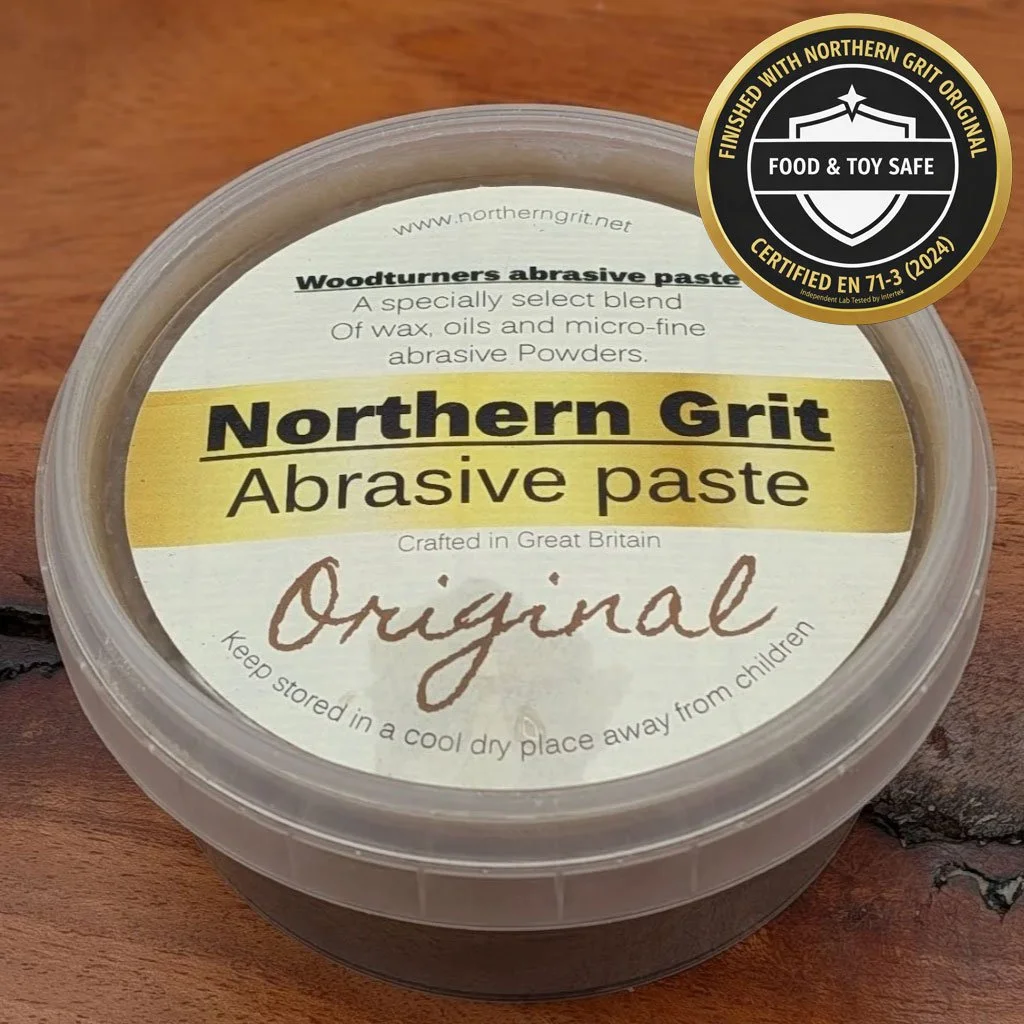 Northern Grit abrasive paste | Woodturners abrasive wax paste | Original | 170g.