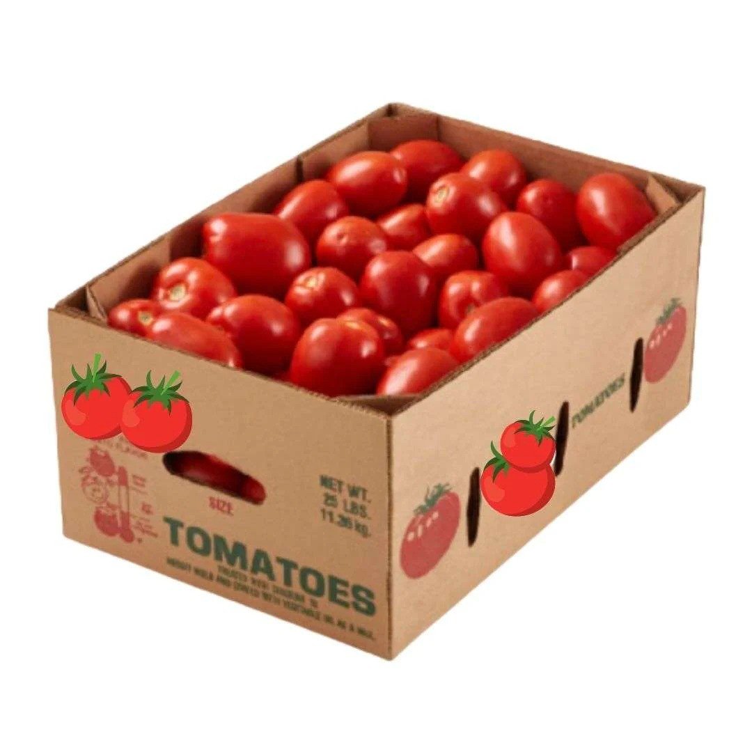 Tomato Bulk 5X5 25 Lb Case