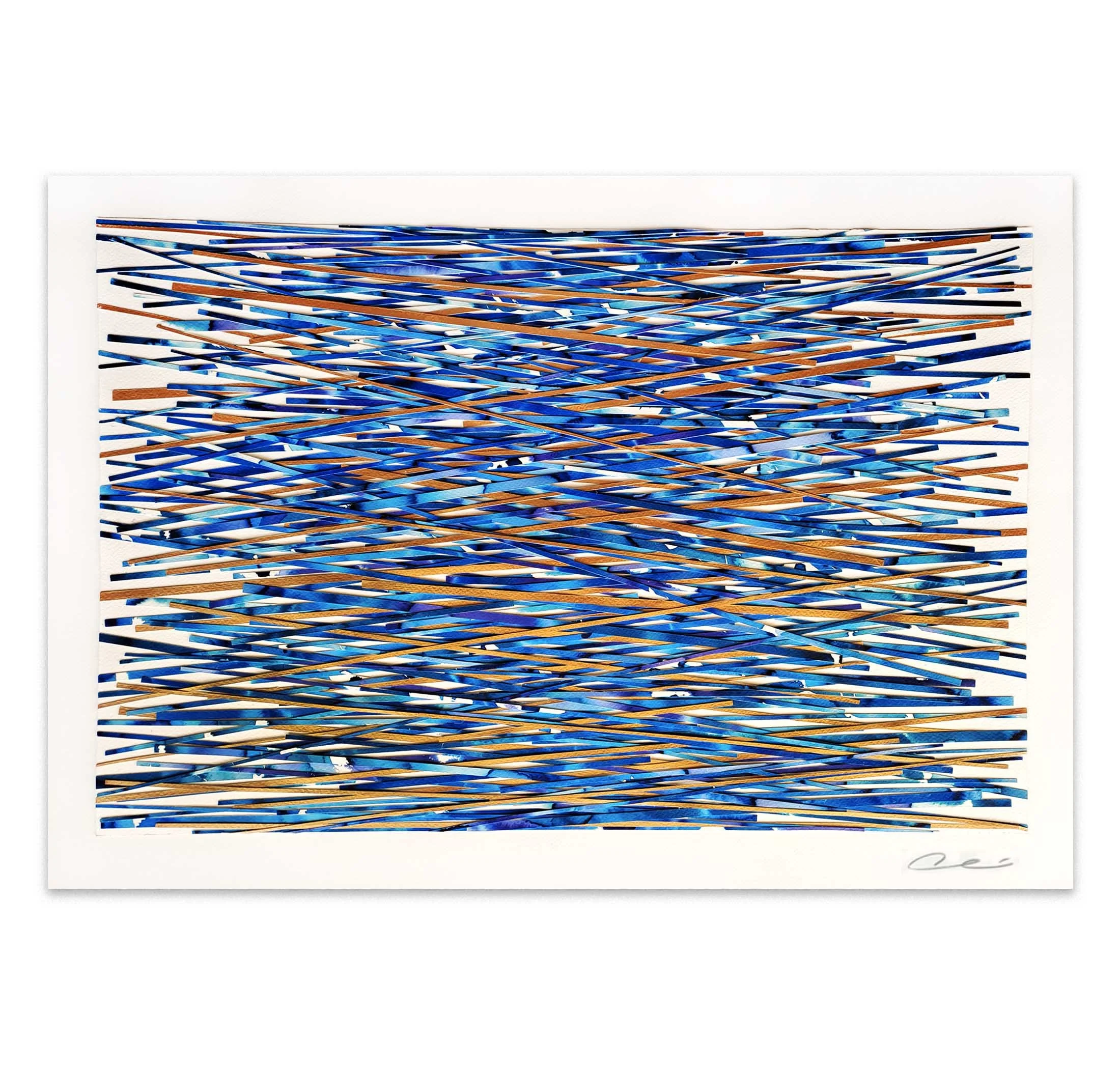 Cohesión Azul/Dorado