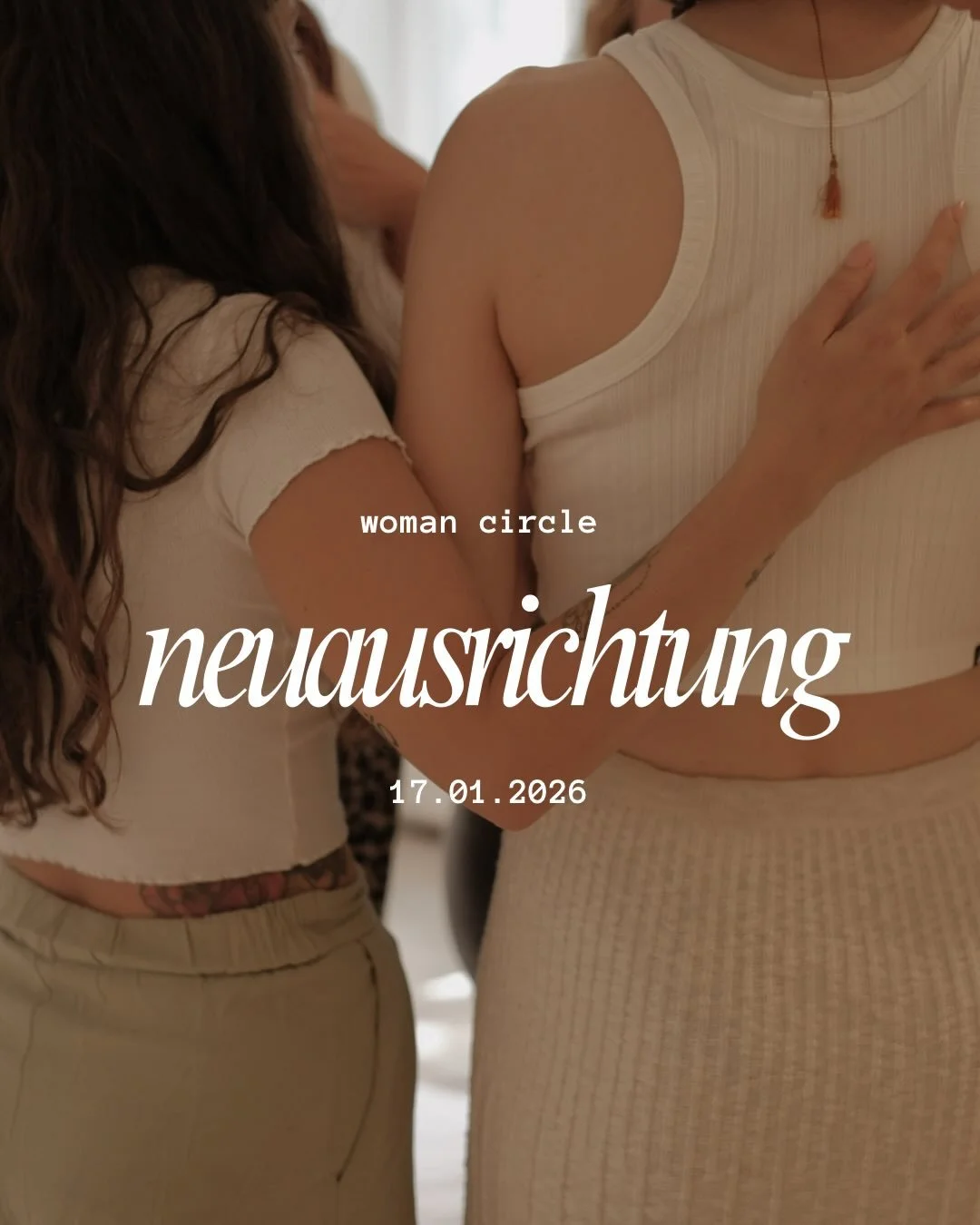 Woman Circle im Januar - Neuausrichtung

Neumonde sind der perfekte Zeitpunkt zur Innenschau um neue Visionen und eigene W&uuml;nsche zu manifestieren. 🌚

Richte dich zum Neujahresanfang neu aus. Setze f&uuml;r das neue Jahr neue Intentionen im Frau