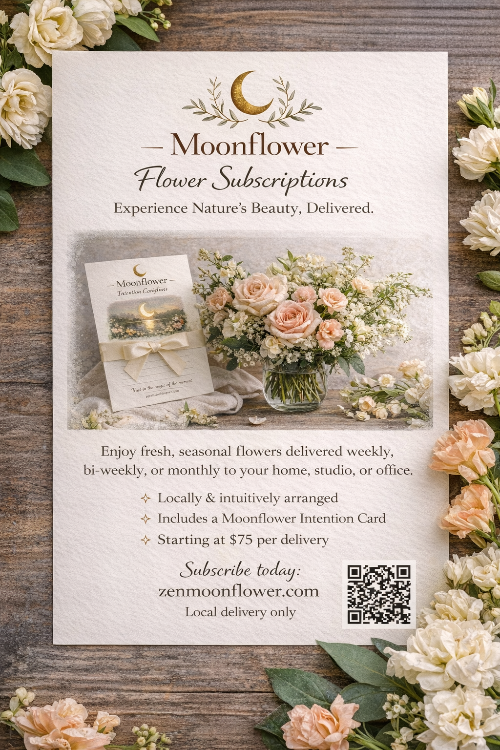 🌿 Weekly Flower Subscription