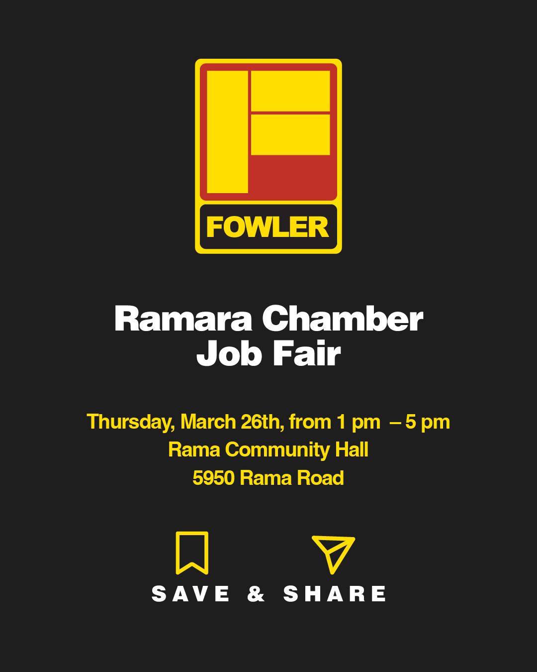 Ramara Chamber Job Fair