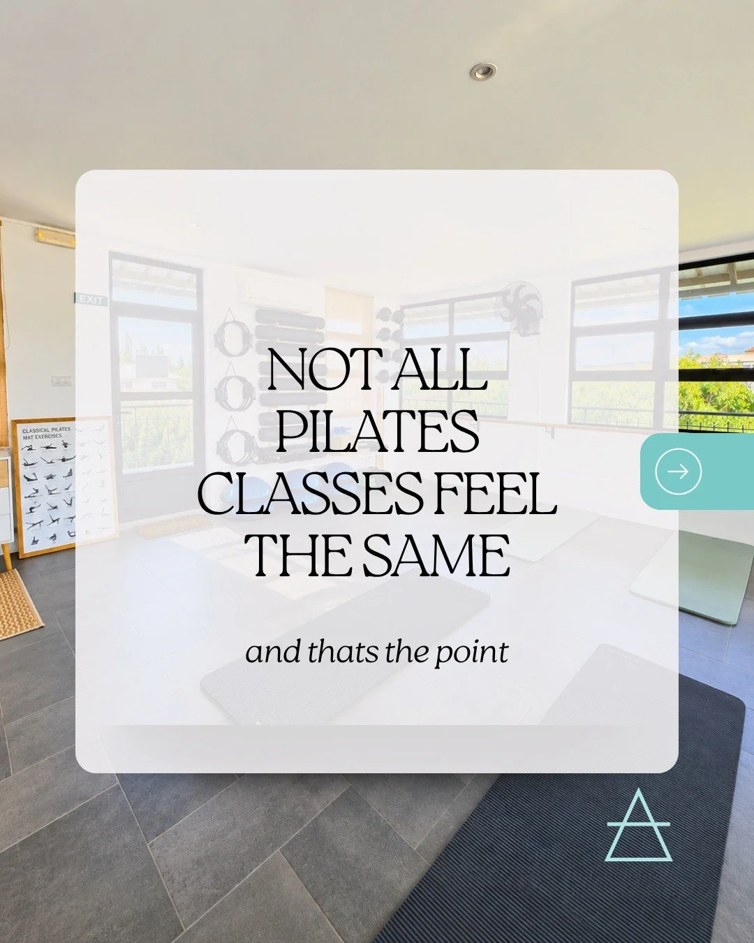 Not every Pilates class needs to feel the same. 💙

Some days call for strength and a challenge. Others, a slower pace and a little more connection.

That's why we've created different mat classes to suit different needs, while keeping the personal a
