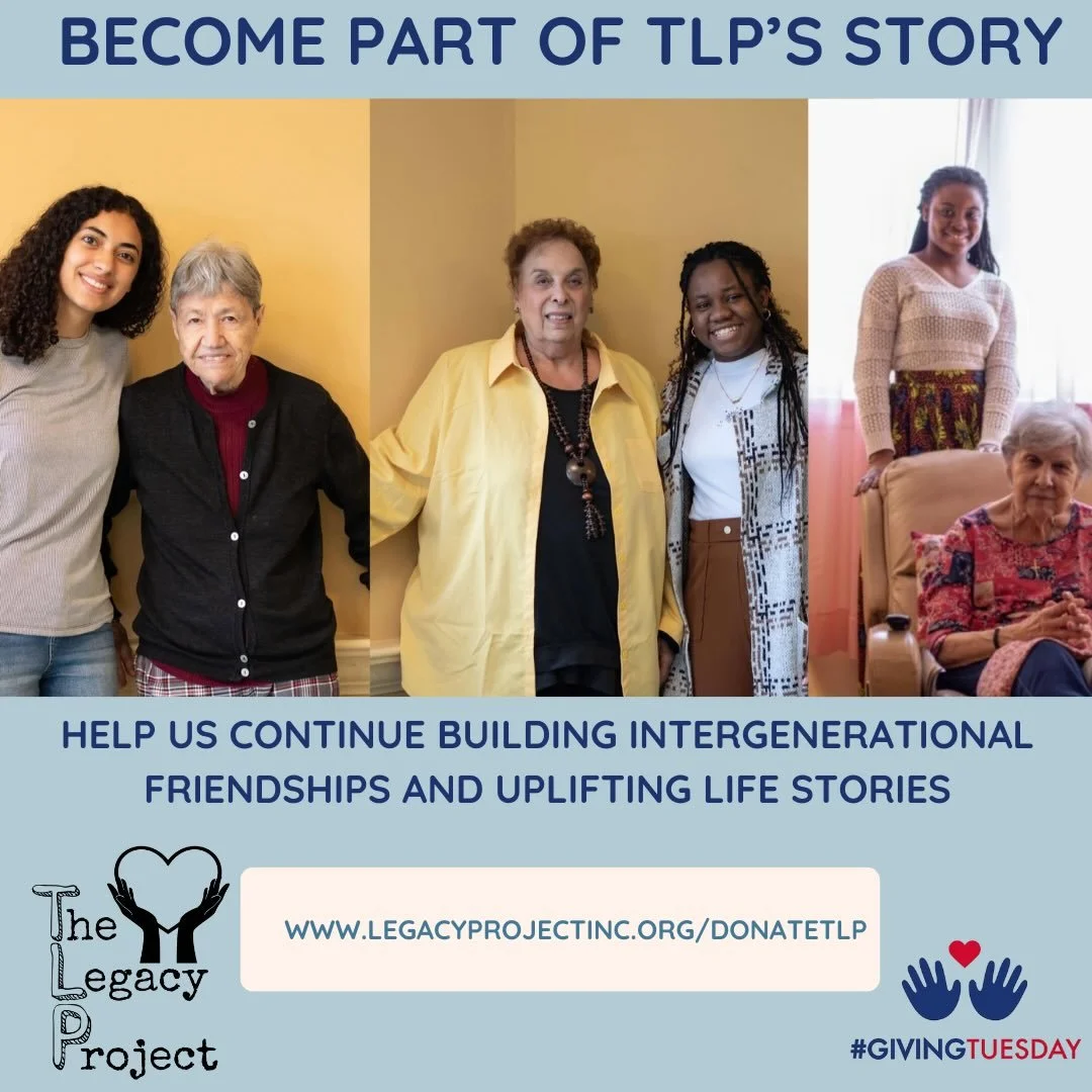 Support The Legacy Project this Giving Tuesday! 😊❤️ Head to www.legacyprojectinc.org/donateTLP to support our end of year campaign.
