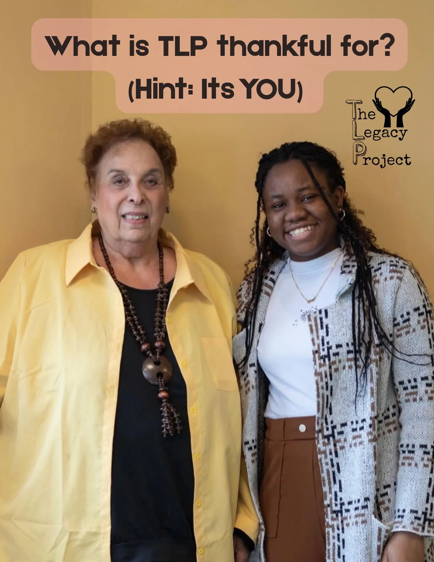 What is TLP thankful for? 👀 You!