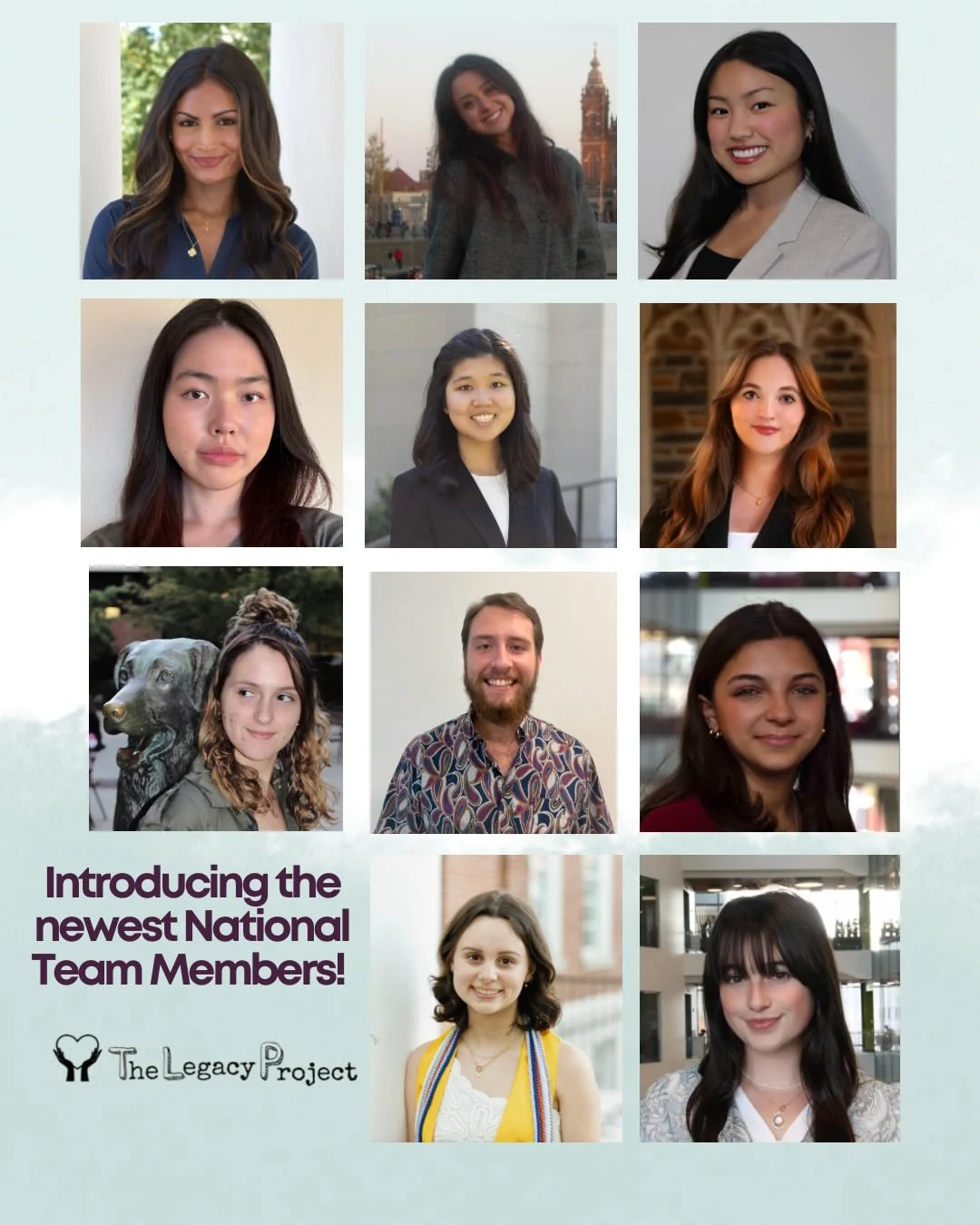 It&rsquo;s a big day! The Legacy Project, Inc. is excited to welcome 11 new members to our national organizing team, marking the largest expansion in our organization&rsquo;s history.

This milestone reflects growing national enthusiasm for The Legac