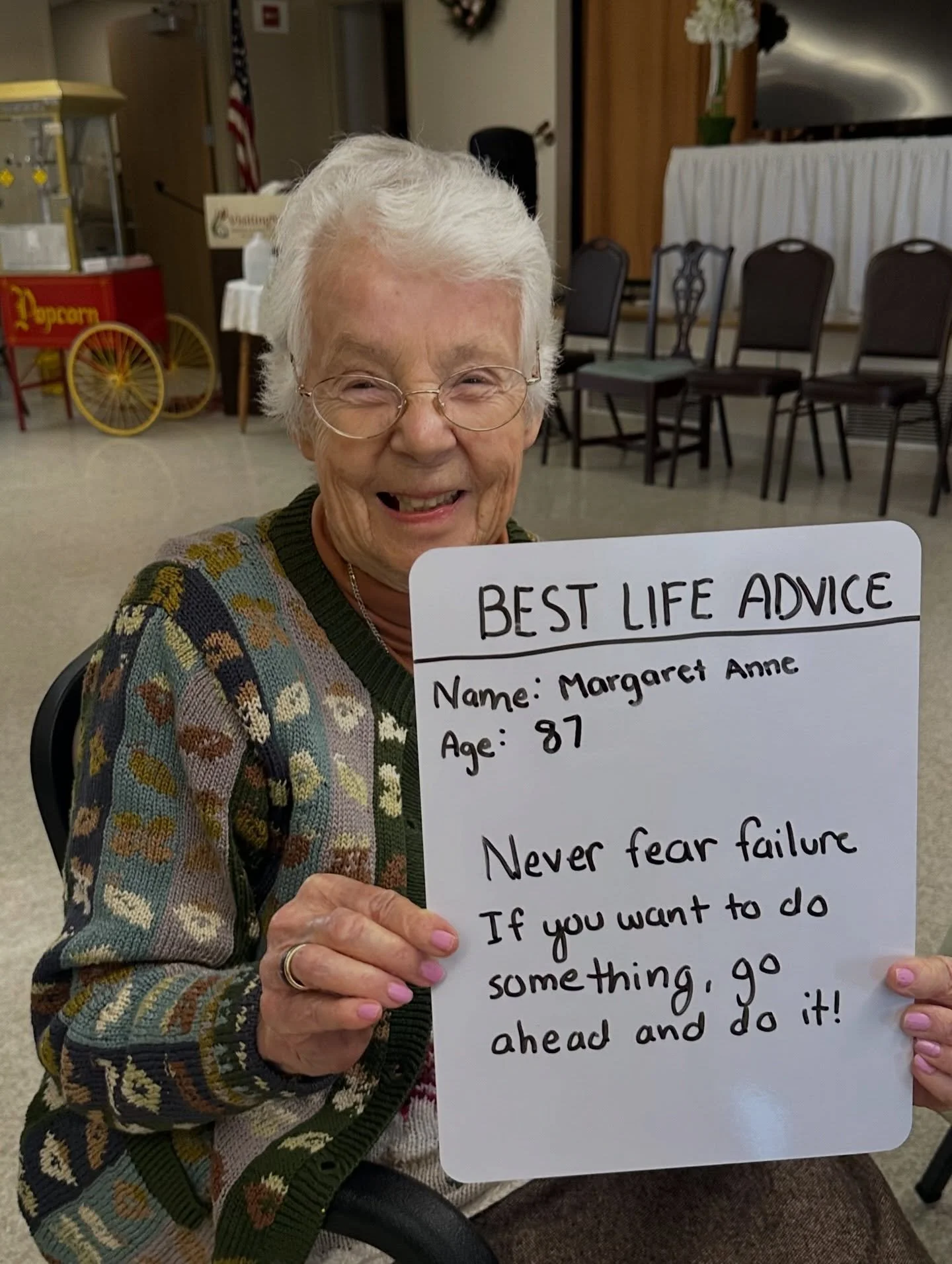 Advice from The Tufts Chapter of The Legacy Project senior matches! 

#nonprofit #storytelling #advice #legacy #intergenerational