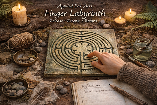 🌿 Finger Labyrinth            Release · Receive · Return