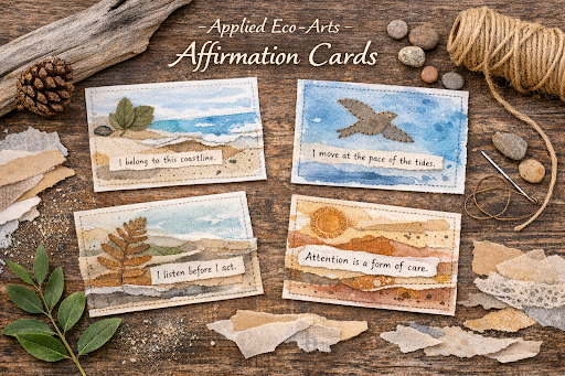 🌿 Eco-Arts Layered Affirmation Cards