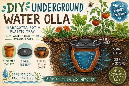 🌱💧Underground Water Olla  