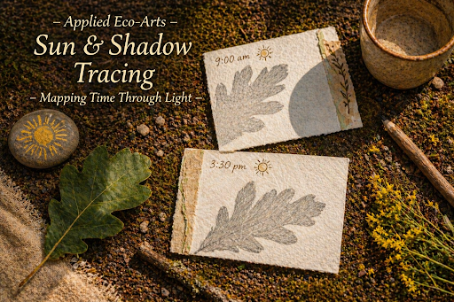 🌿🌅 Sun + Shadow Tracing — Listening at the Edge of Day