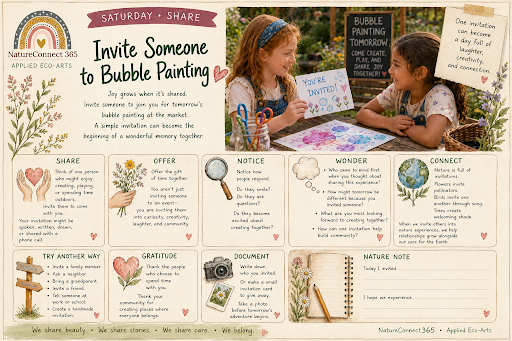 Invite Someone to Bubble Paint 