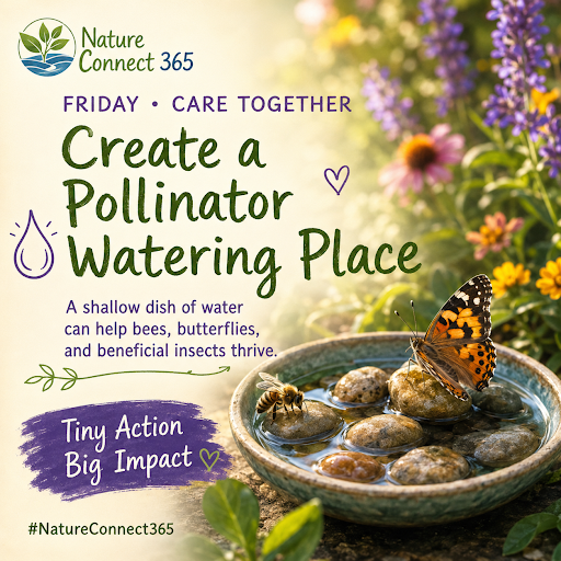 💧 Create a Pollinator Watering Place