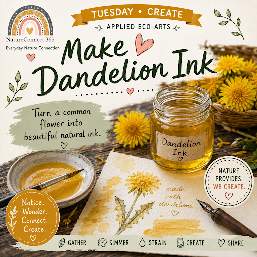 🌼 Make Dandelion Ink
