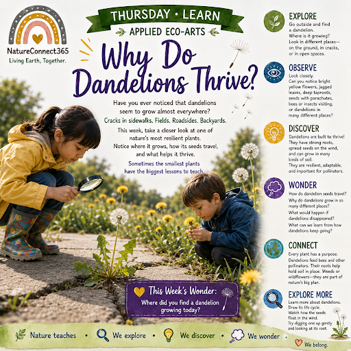 🌼 Why Do Dandelions Thrive?
