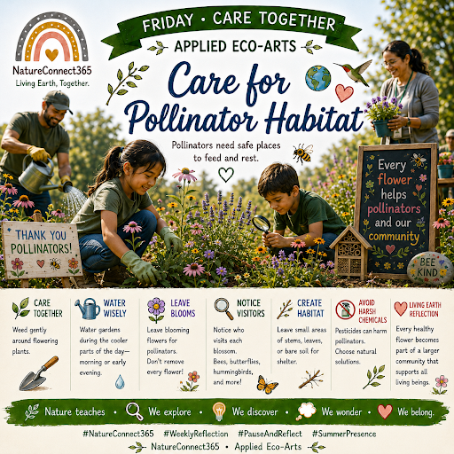 🦋 Care for Pollinator Habitat