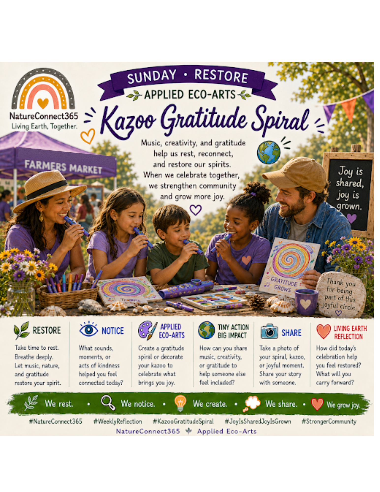 🌿 Kazoo Gratitude Spiral