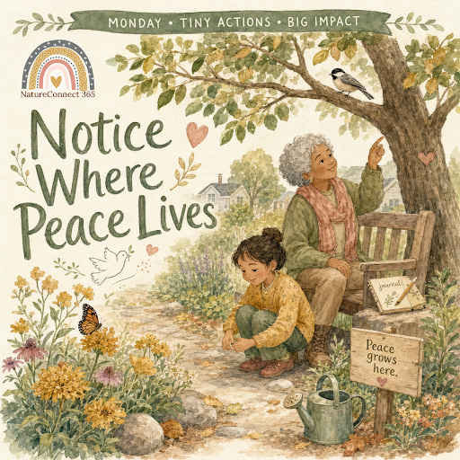 🌿Discovering Notice Where Peace Lives