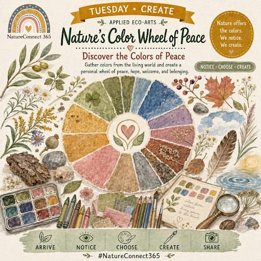 🌼 Nature’s Color Wheel of Peace