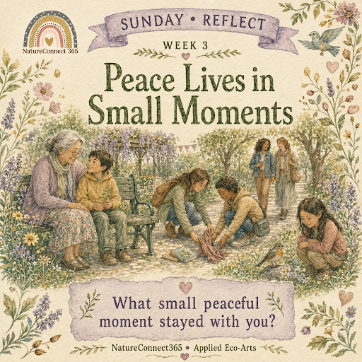 🌿  Peace Lives in Small Moments