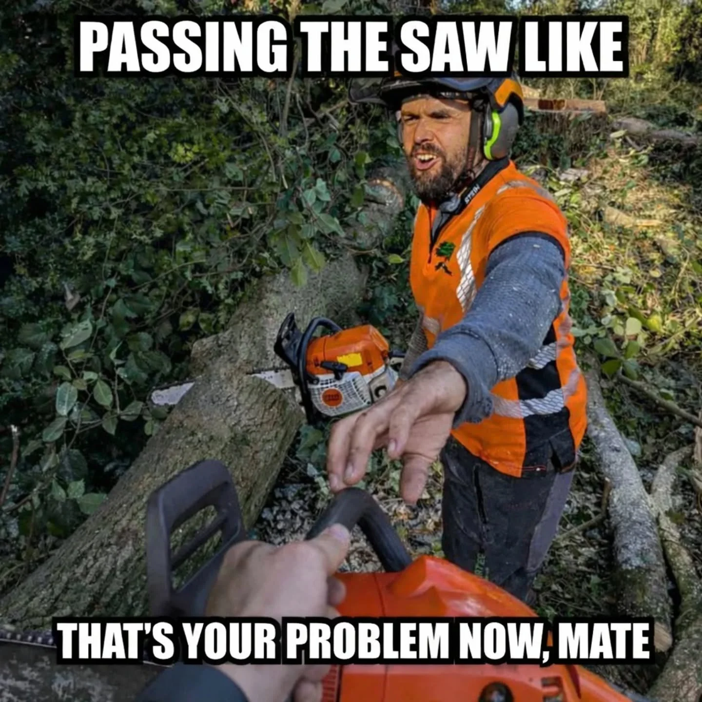 Got myself into this mess&hellip; but we&rsquo;ll sort it together. This is what backing each other looks like 😅