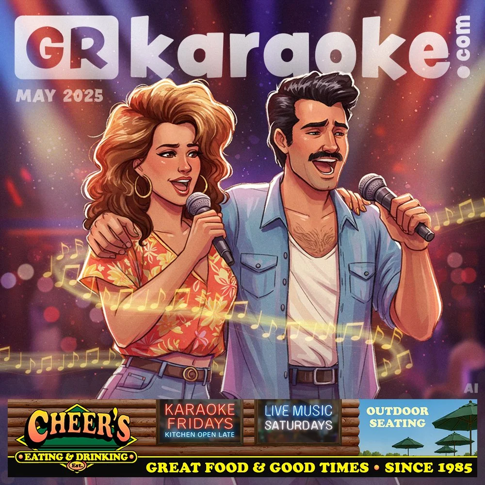 Music brings us together... but karaoke puts that magic in the palm of your hands! Find your next stage and bring the energy tonight with GRkaraoke.com ✨🎤

Thank you to our May 2025 Star Sponsor: Cheer’s Good Time Saloon