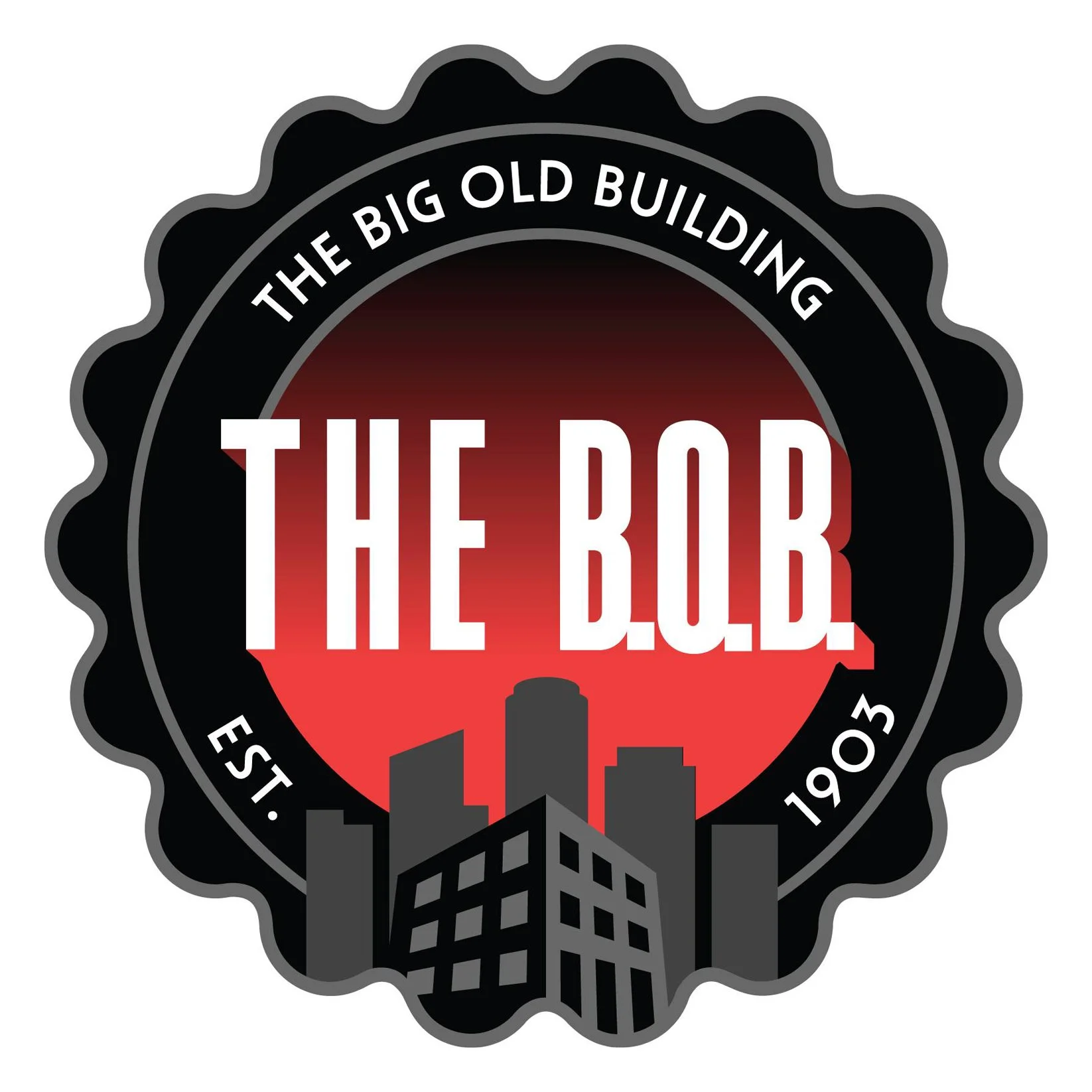 The B.O.B. logo, a downtown Grand Rapids entertainment venue and karaoke stop featured in the GRkaraoke.com Karaoke Marathon 2026