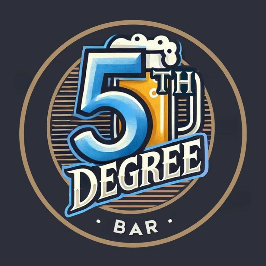 5th Degree Bar logo, a Wyoming, Michigan bar and karaoke venue featured in the GRkaraoke.com Grand Rapids Karaoke Marathon 2026