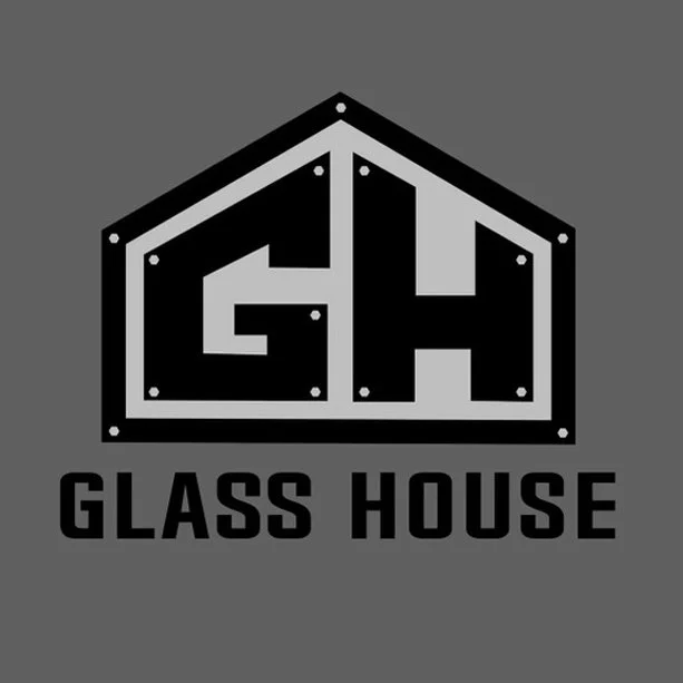 Glass House logo, a Grand Rapids bar and karaoke venue on Michigan Street featured in the GRkaraoke.com Karaoke Marathon 2026