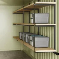Shelving units for Shipping Containers
