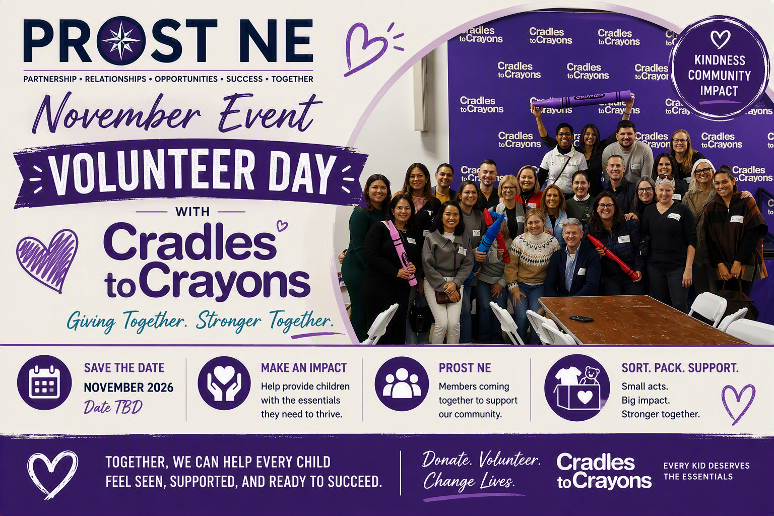November PROST NE - Volunteer Day 