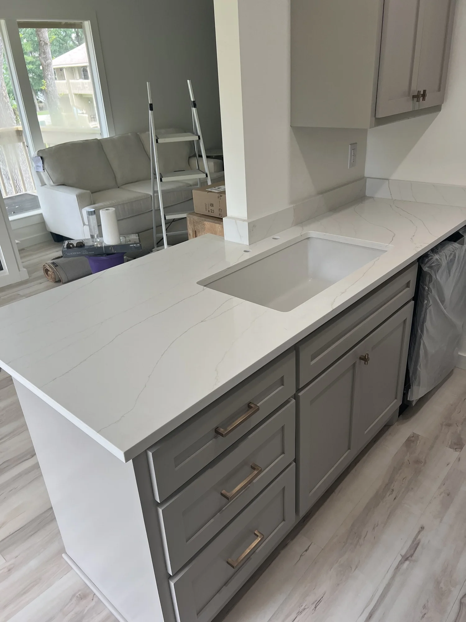 Seacliff — Gray Cabinets