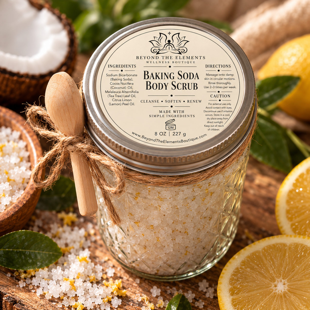 Baking Soda Body Scrub