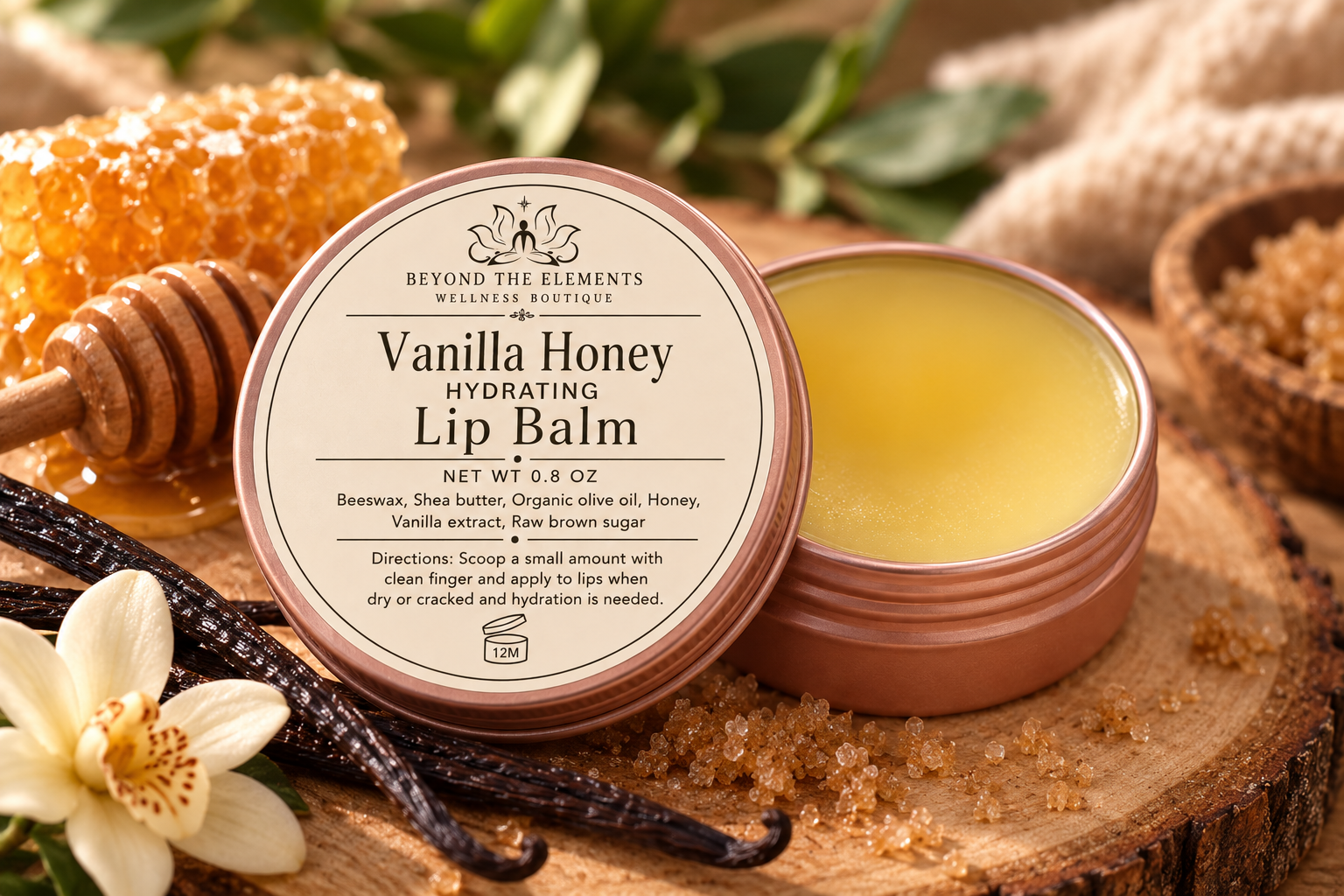 Vanilla Honey Lip Balm