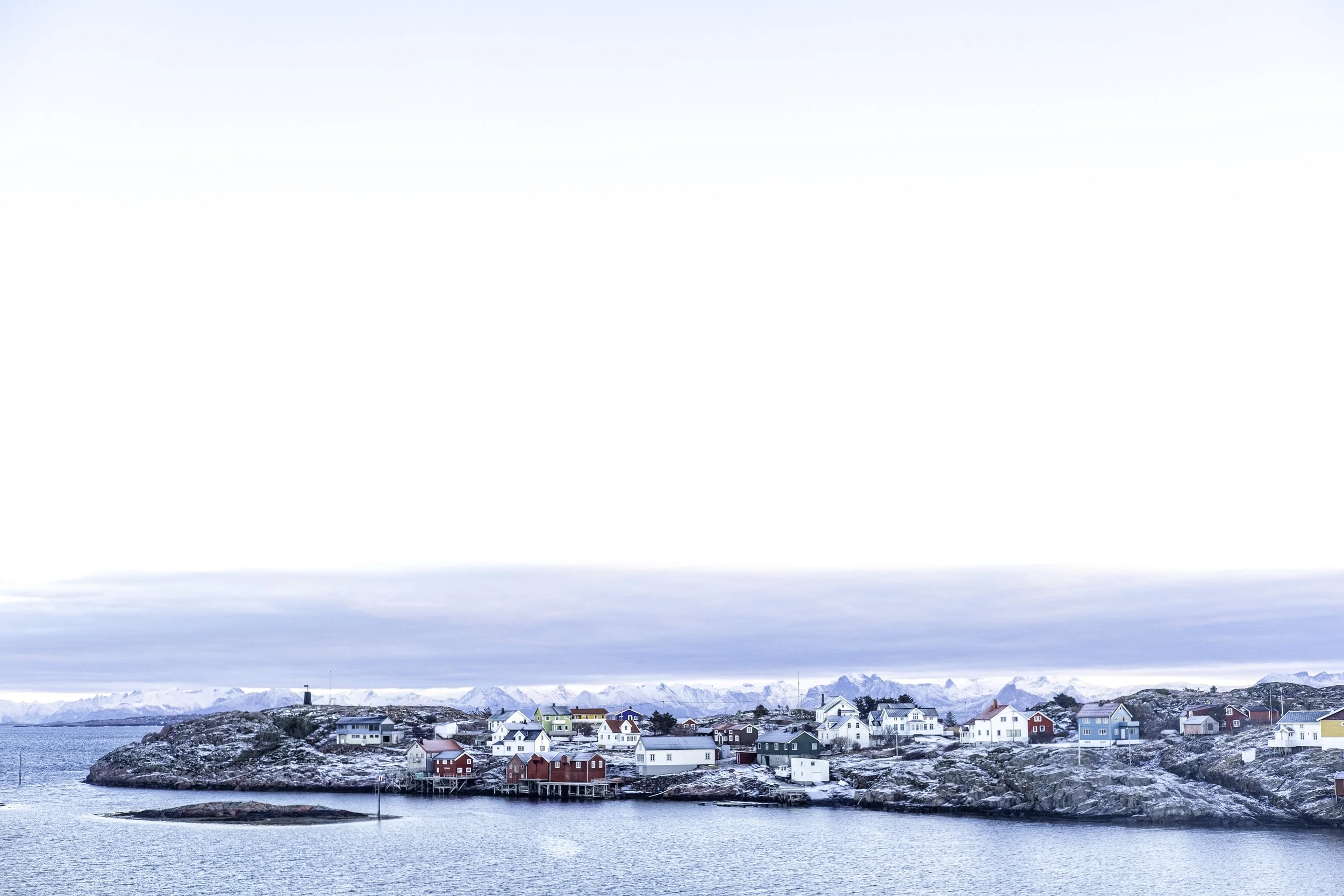 Winter Wonder Island // Myken November Island