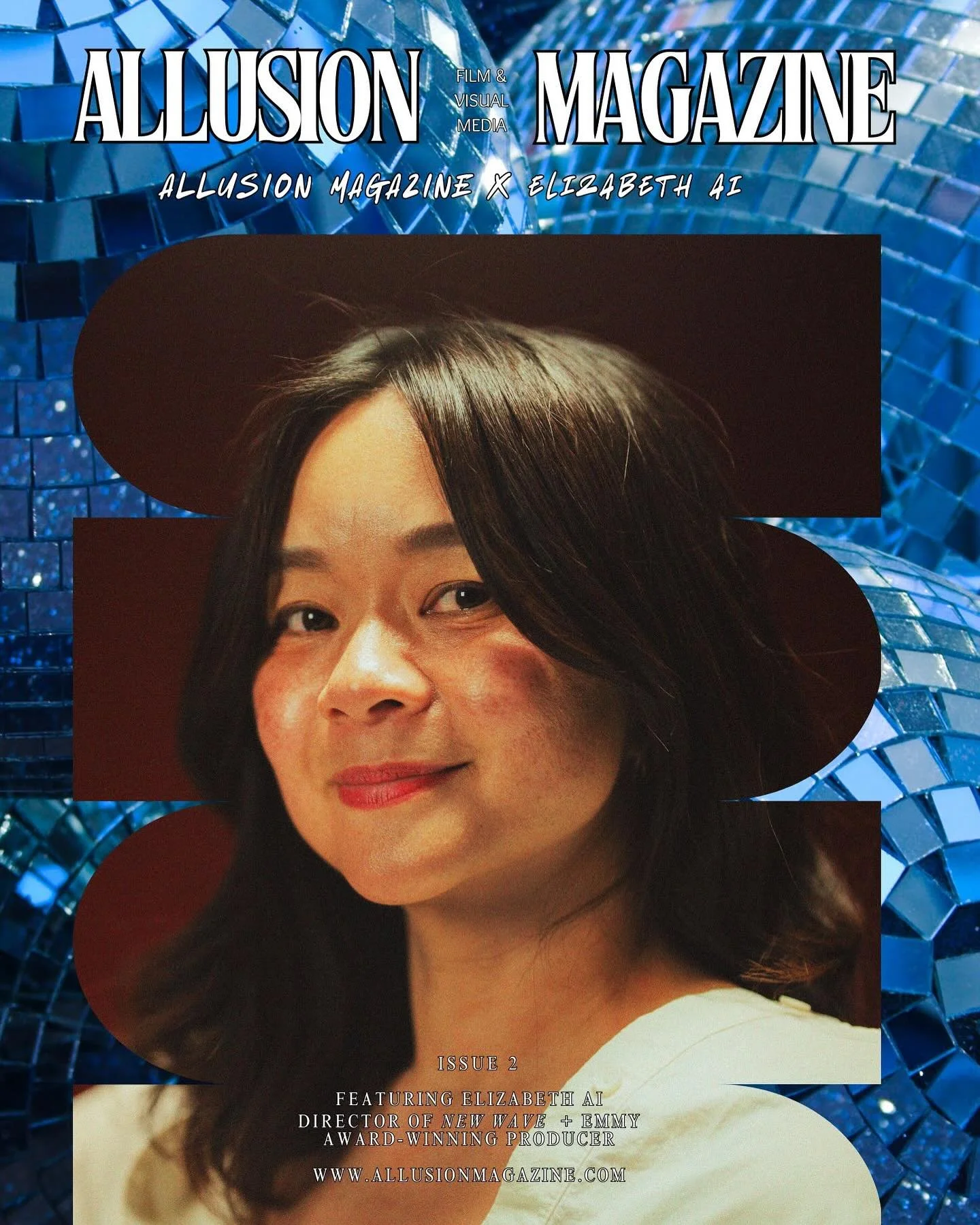 ALLUSION MAGAZINE &mdash; THE VICARIOUS COLUMN PRESENTS: ELIZABETH AI @elizabeth_ai 

Elizabeth Ai is a Chinese Vietnamese American award-winning filmmaker, storyteller, and author. Her debut feature documentary, New Wave, premiered at the 2024 Tribe